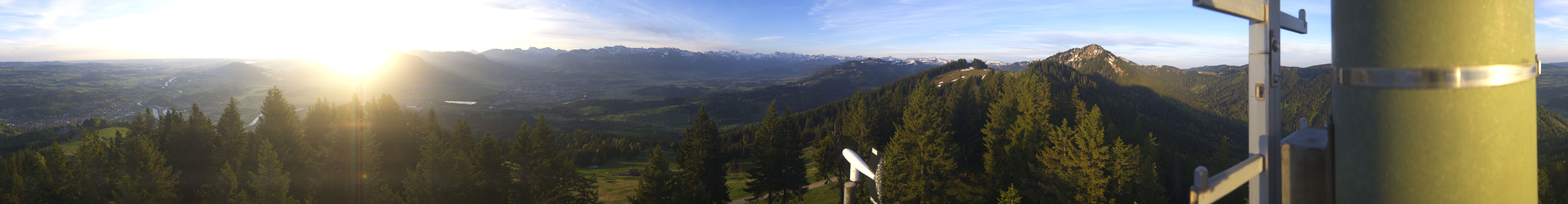 Archiv Foto Webcam Immenstadt: Panorama Bergstation Mittagbahn