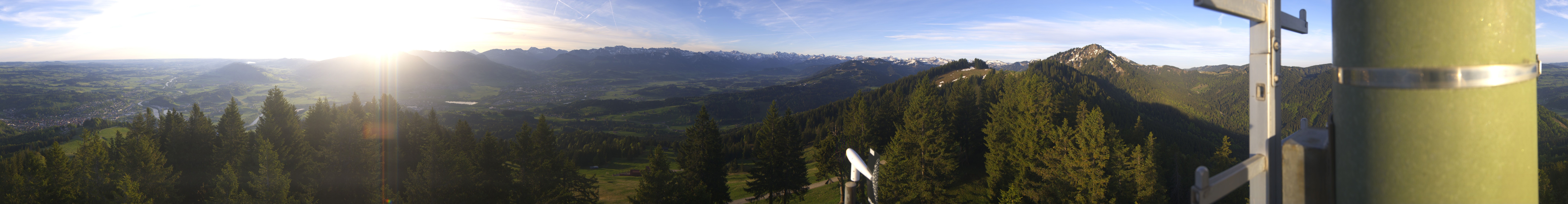 Archiv Foto Webcam Immenstadt: Panorama Bergstation Mittagbahn