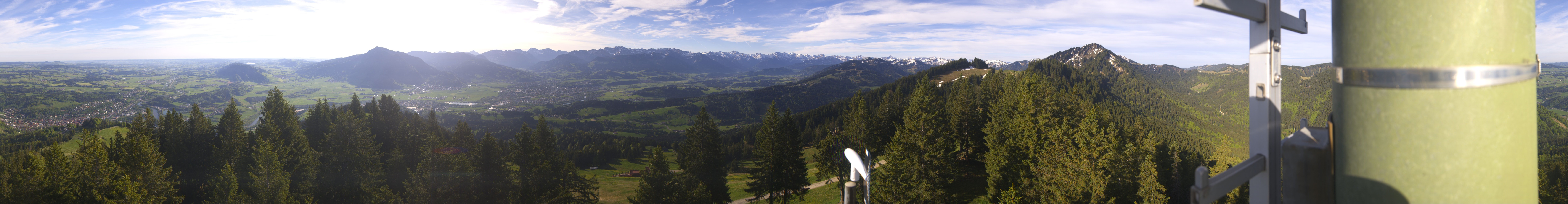 Archiv Foto Webcam Immenstadt: Panorama Bergstation Mittagbahn