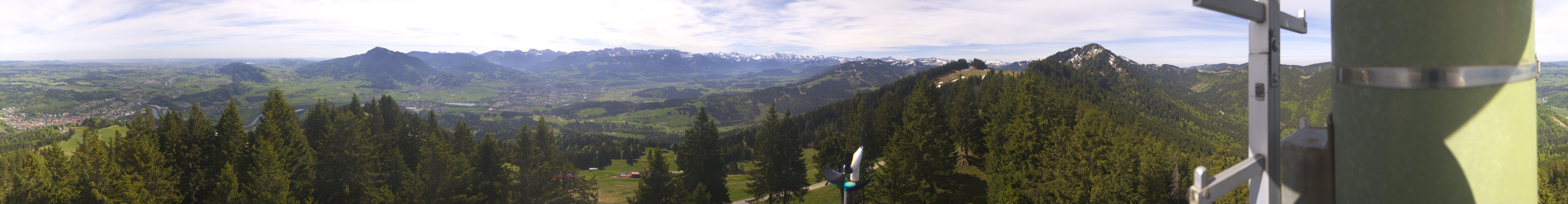 Archiv Foto Webcam Immenstadt: Panorama Bergstation Mittagbahn