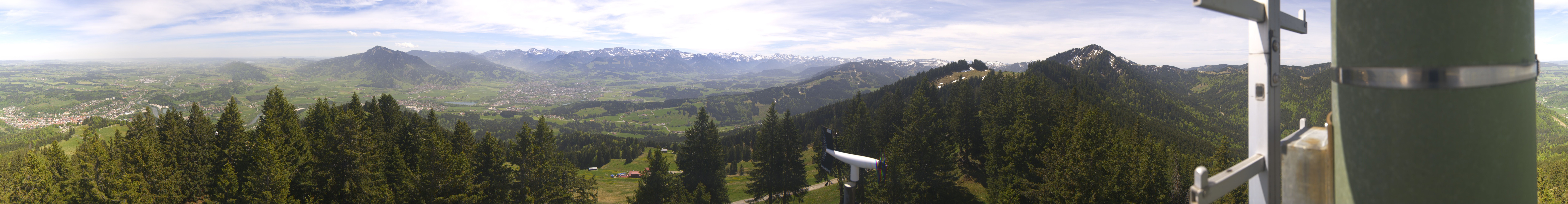 Archiv Foto Webcam Immenstadt: Panorama Bergstation Mittagbahn