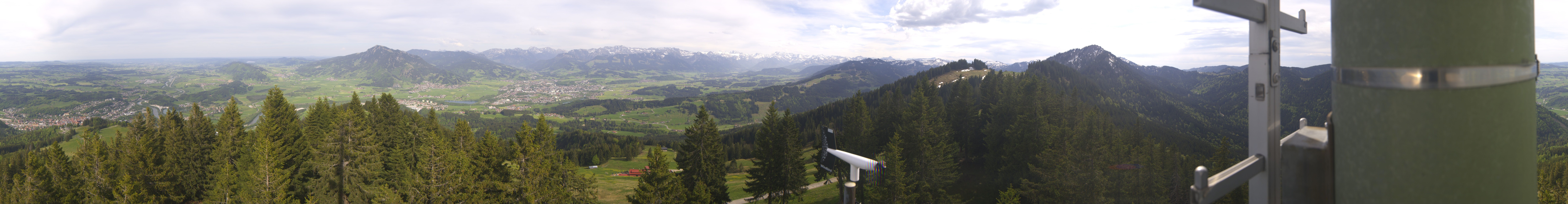Archiv Foto Webcam Immenstadt: Panorama Bergstation Mittagbahn