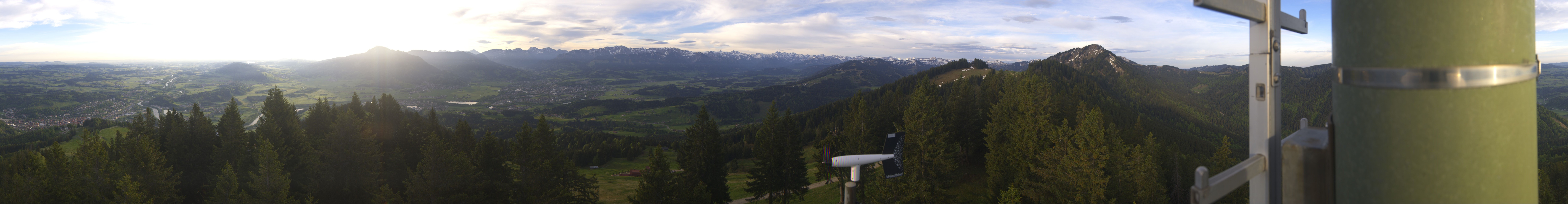 Archiv Foto Webcam Immenstadt: Panorama Bergstation Mittagbahn