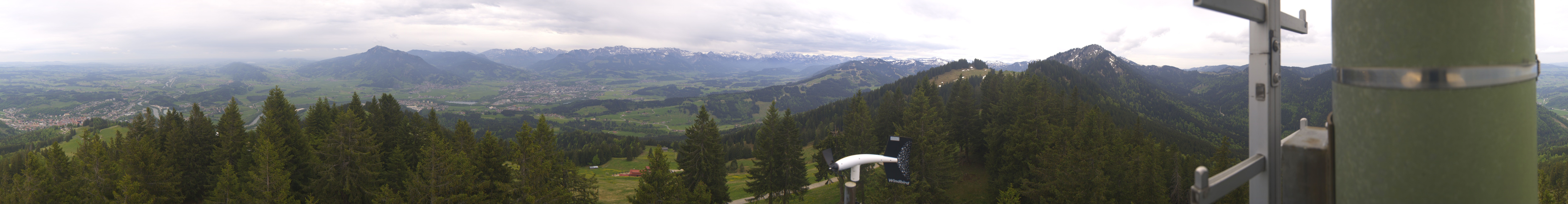 Archived image Webcam Immenstadt: Mt. Mittag Summit