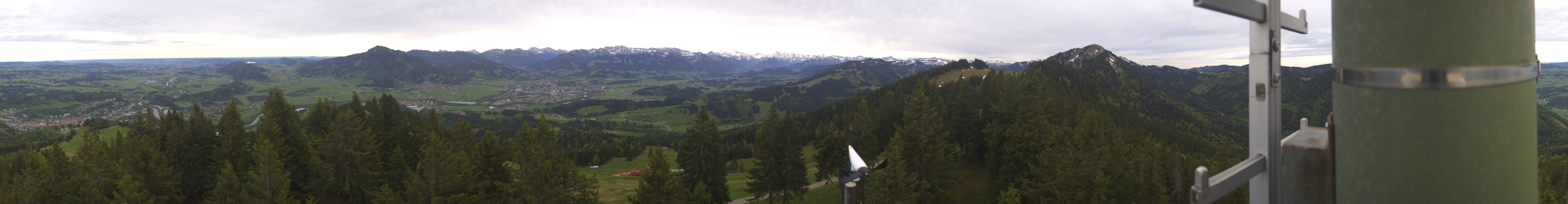 Archiv Foto Webcam Immenstadt: Panorama Bergstation Mittagbahn