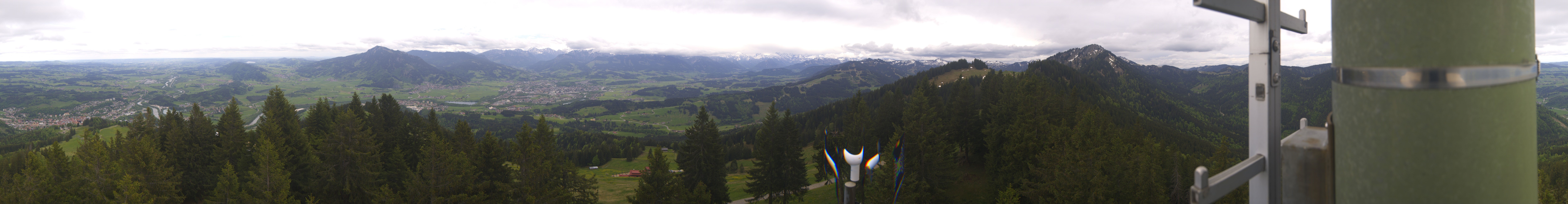 Archiv Foto Webcam Immenstadt: Panorama Bergstation Mittagbahn