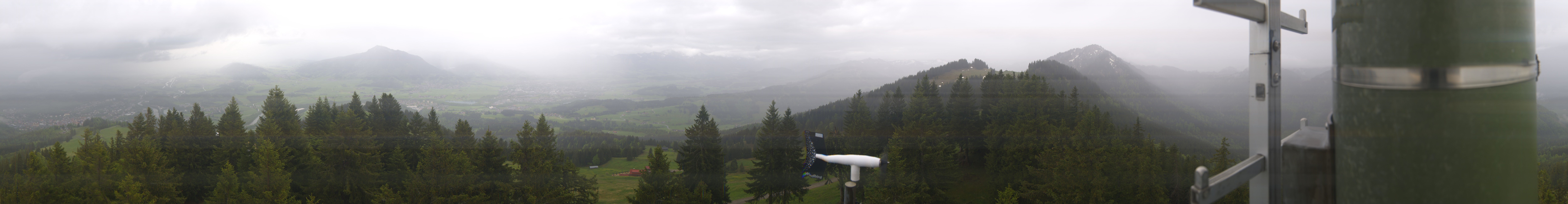 Archiv Foto Webcam Immenstadt: Panorama Bergstation Mittagbahn