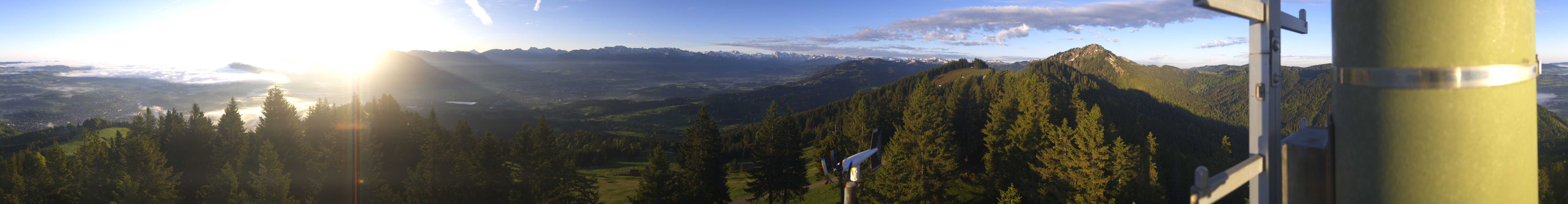 Archiv Foto Webcam Immenstadt: Panorama Bergstation Mittagbahn