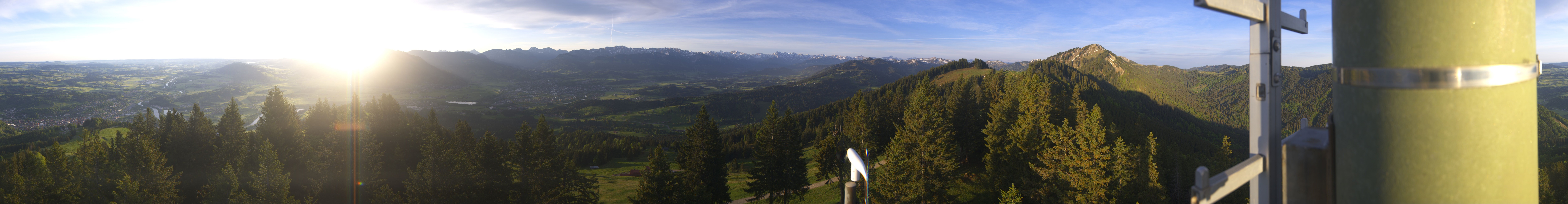 Archived image Webcam Immenstadt: Mt. Mittag Summit