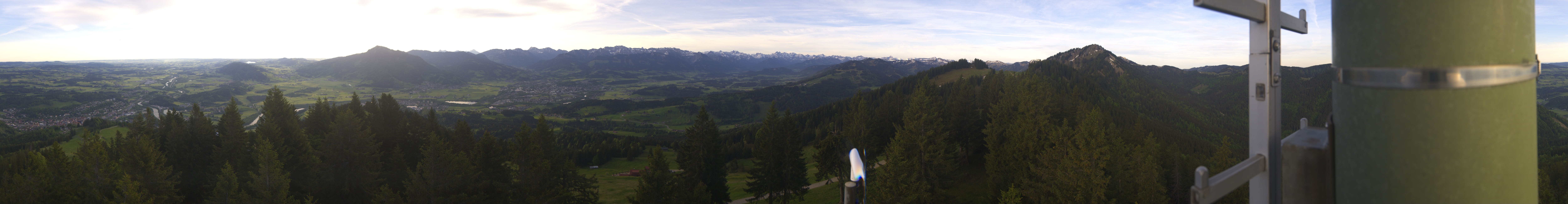 Archived image Webcam Immenstadt: Mt. Mittag Summit