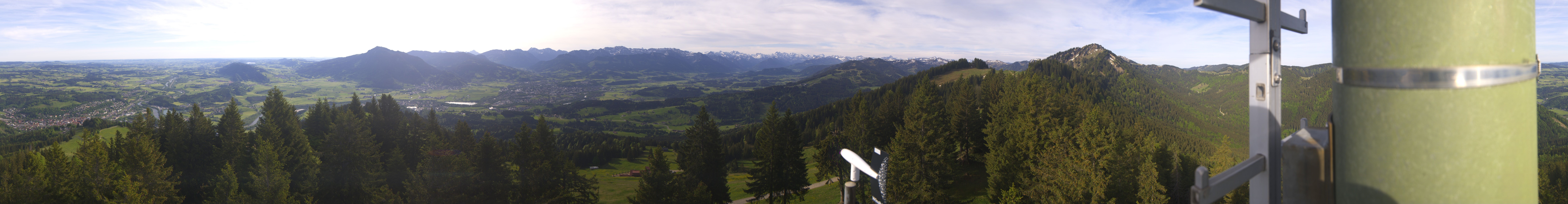 Archived image Webcam Immenstadt: Mt. Mittag Summit
