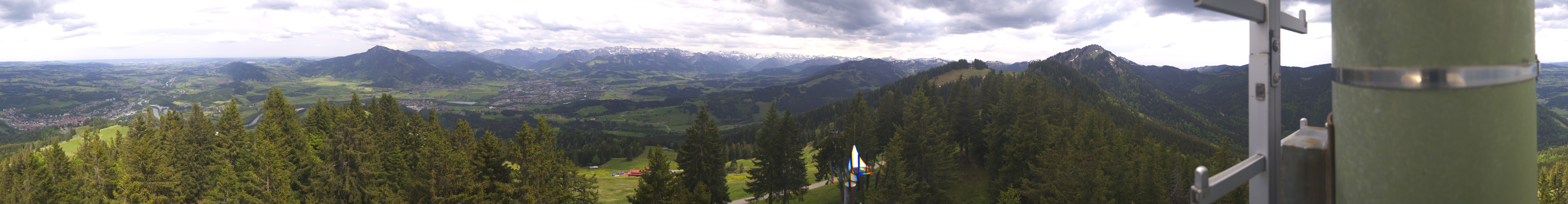 Archived image Webcam Immenstadt: Mt. Mittag Summit