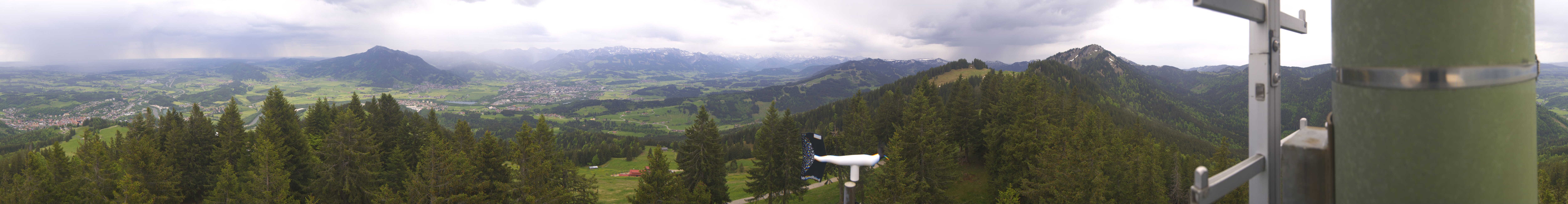 Archived image Webcam Immenstadt: Mt. Mittag Summit