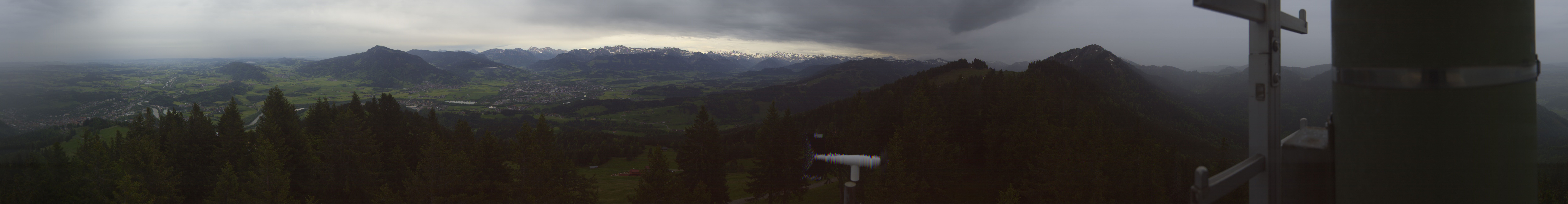 Archiv Foto Webcam Immenstadt: Panorama Bergstation Mittagbahn