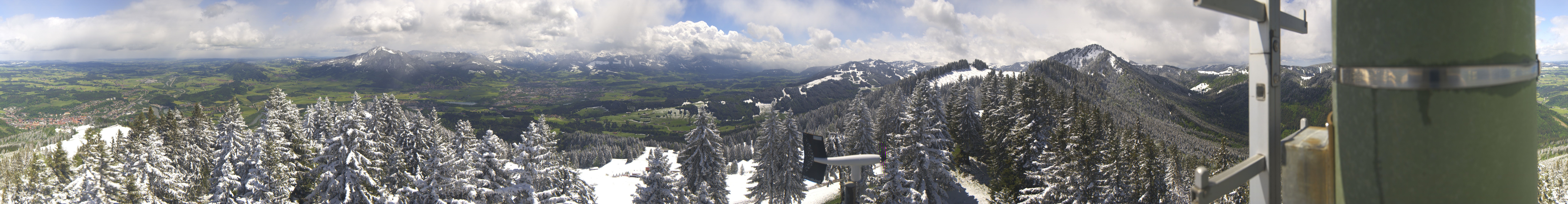 Archiv Foto Webcam Immenstadt: Panorama Bergstation Mittagbahn