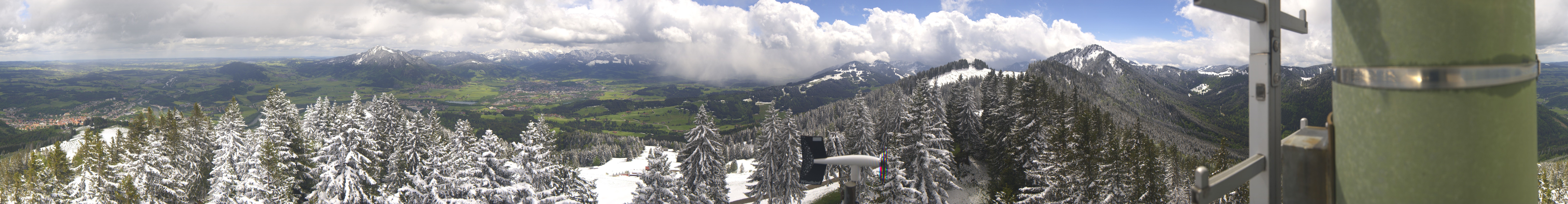 Archiv Foto Webcam Immenstadt: Panorama Bergstation Mittagbahn