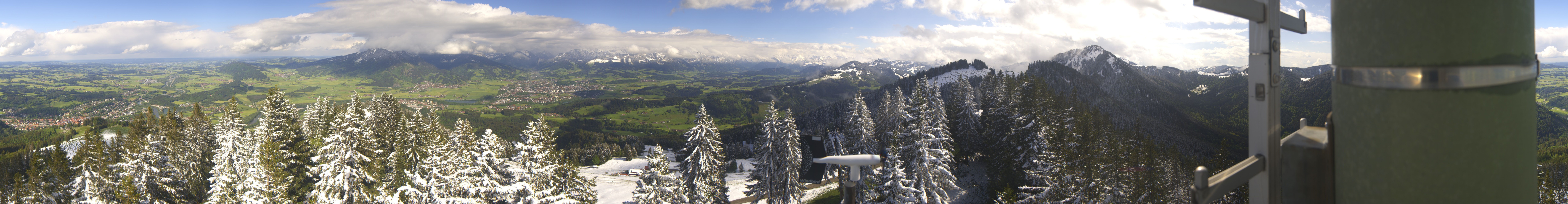 Archiv Foto Webcam Immenstadt: Panorama Bergstation Mittagbahn