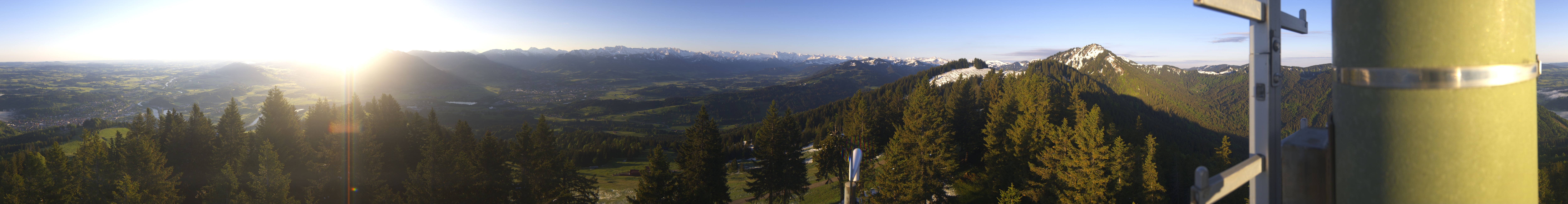 Archiv Foto Webcam Immenstadt: Panorama Bergstation Mittagbahn