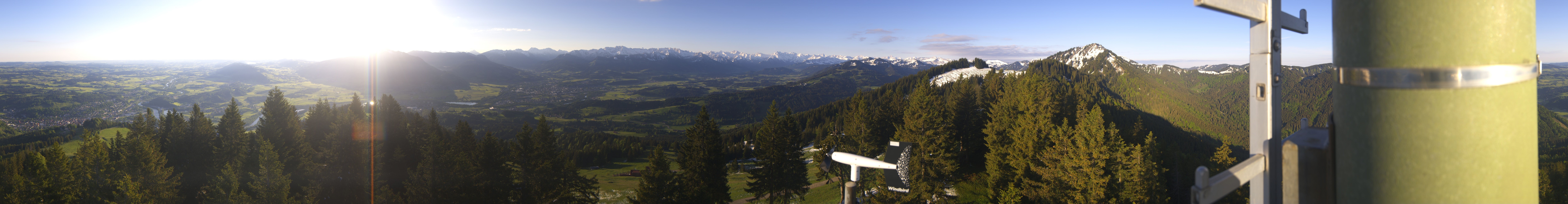 Archiv Foto Webcam Immenstadt: Panorama Bergstation Mittagbahn