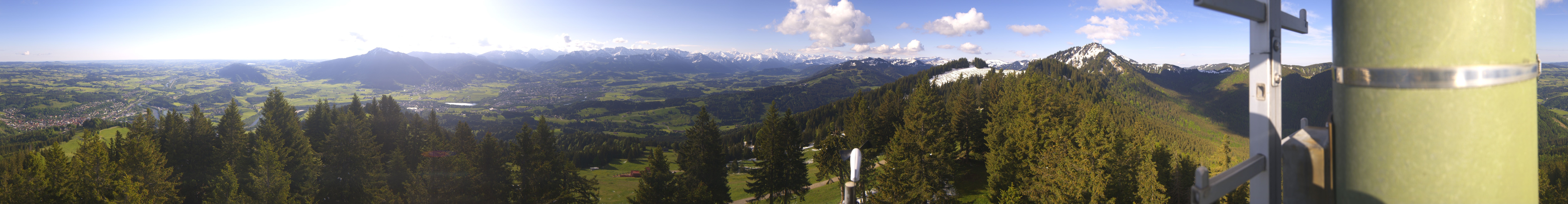 Archiv Foto Webcam Immenstadt: Panorama Bergstation Mittagbahn