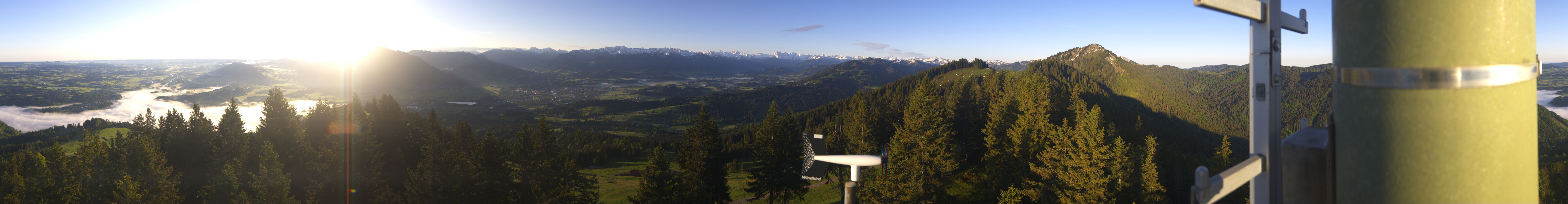 Archiv Foto Webcam Immenstadt: Panorama Bergstation Mittagbahn