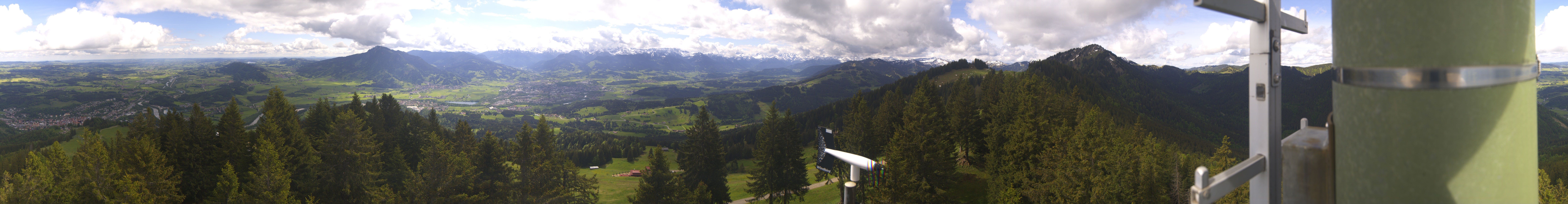 Archiv Foto Webcam Immenstadt: Panorama Bergstation Mittagbahn