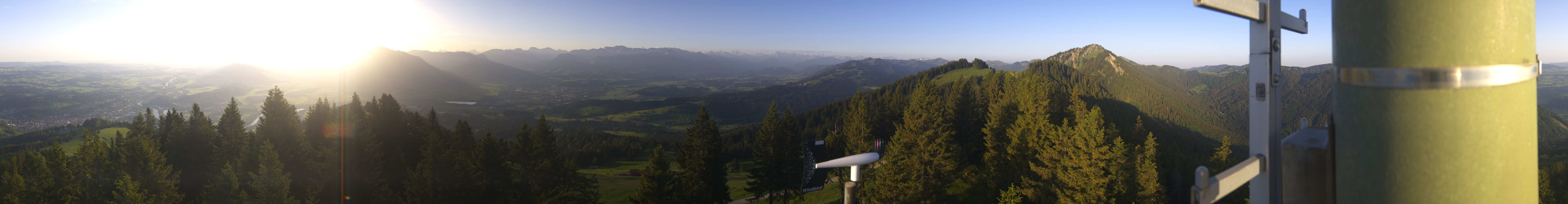 Archived image Webcam Immenstadt: Mt. Mittag Summit