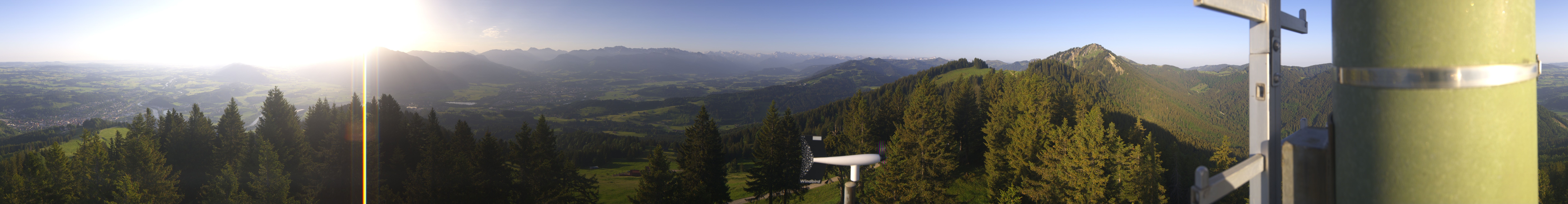 Archived image Webcam Immenstadt: Mt. Mittag Summit