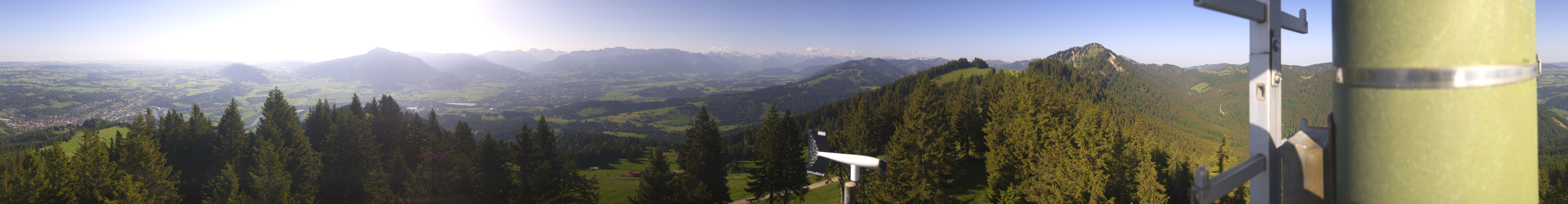 Archived image Webcam Immenstadt: Mt. Mittag Summit