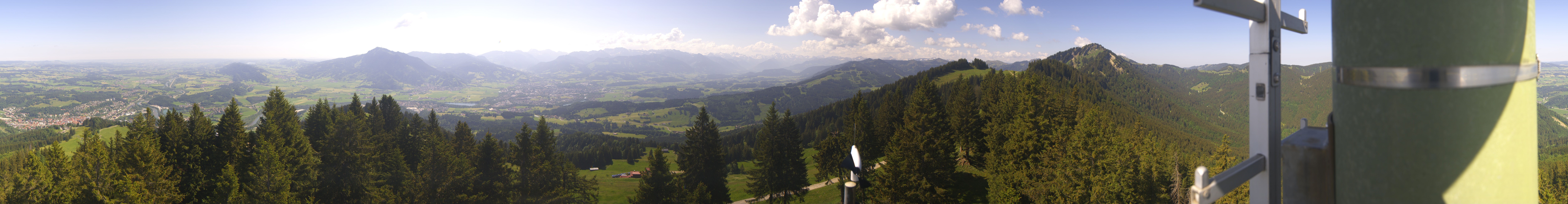 Archiv Foto Webcam Immenstadt: Panorama Bergstation Mittagbahn