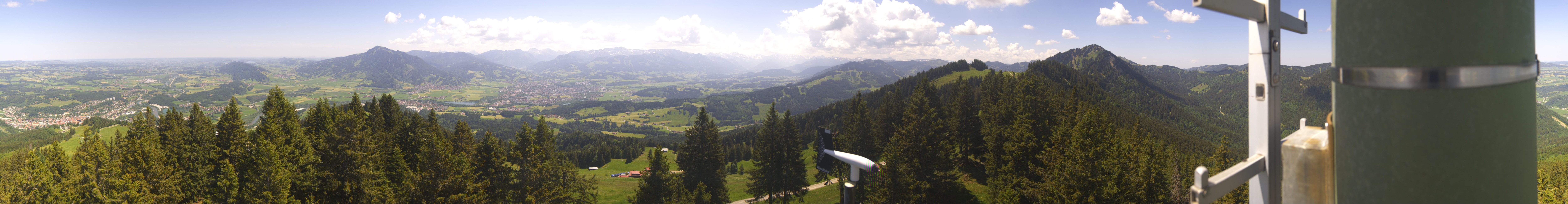Archiv Foto Webcam Immenstadt: Panorama Bergstation Mittagbahn