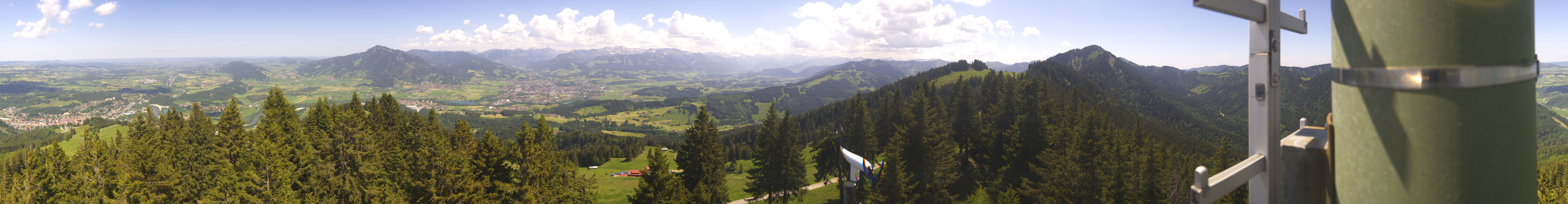 Archiv Foto Webcam Immenstadt: Panorama Bergstation Mittagbahn