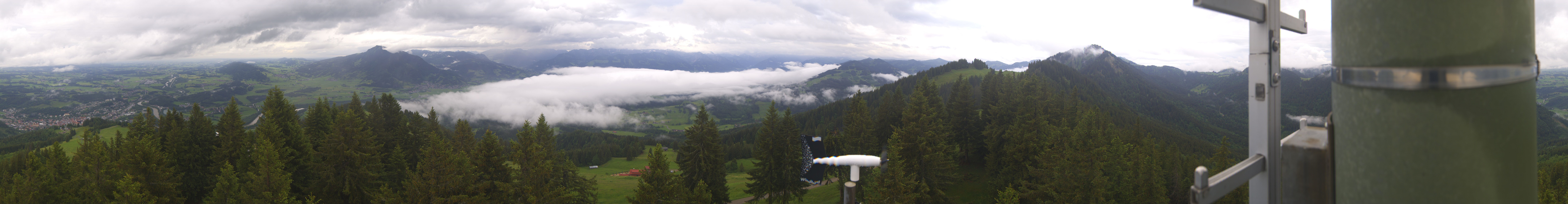Archiv Foto Webcam Immenstadt: Panorama Bergstation Mittagbahn
