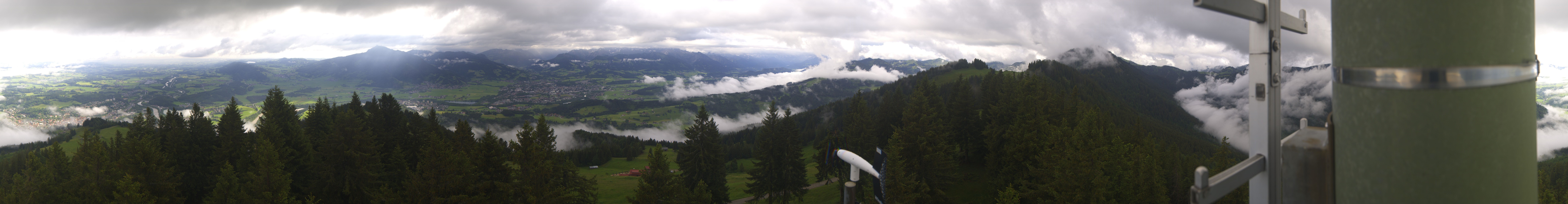 Archiv Foto Webcam Immenstadt: Panorama Bergstation Mittagbahn