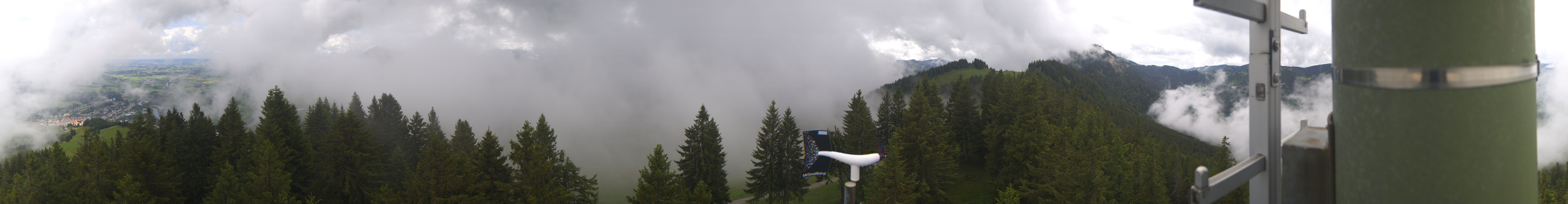 Archiv Foto Webcam Immenstadt: Panorama Bergstation Mittagbahn