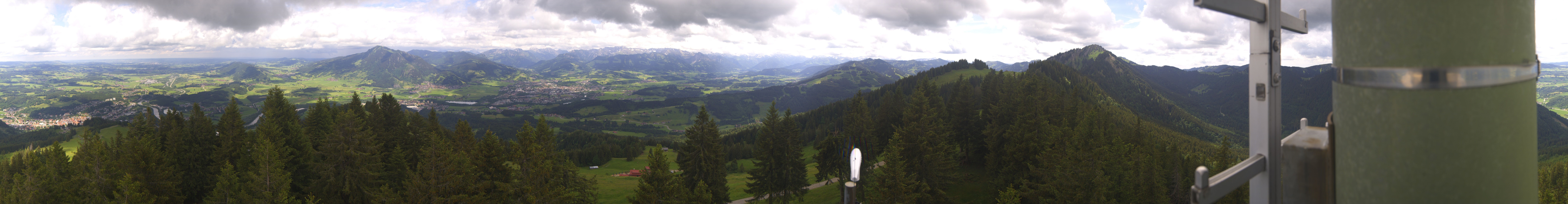 Archiv Foto Webcam Immenstadt: Panorama Bergstation Mittagbahn
