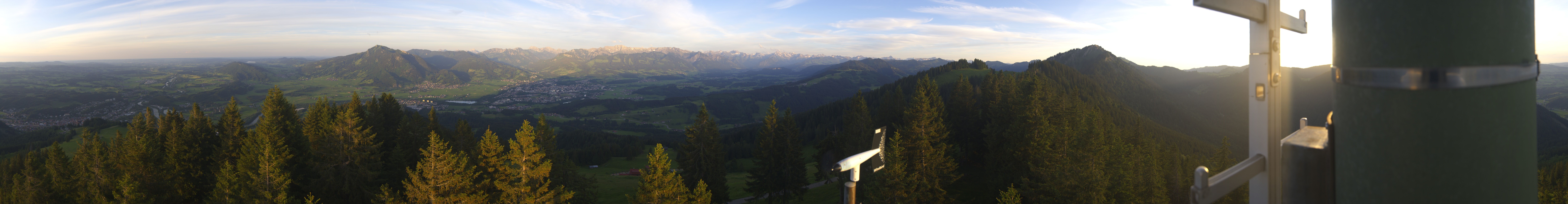 Archiv Foto Webcam Immenstadt: Panorama Bergstation Mittagbahn