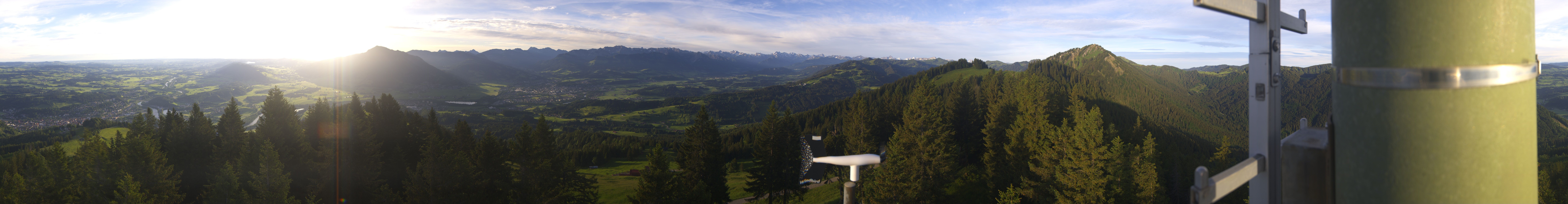 Archiv Foto Webcam Immenstadt: Panorama Bergstation Mittagbahn