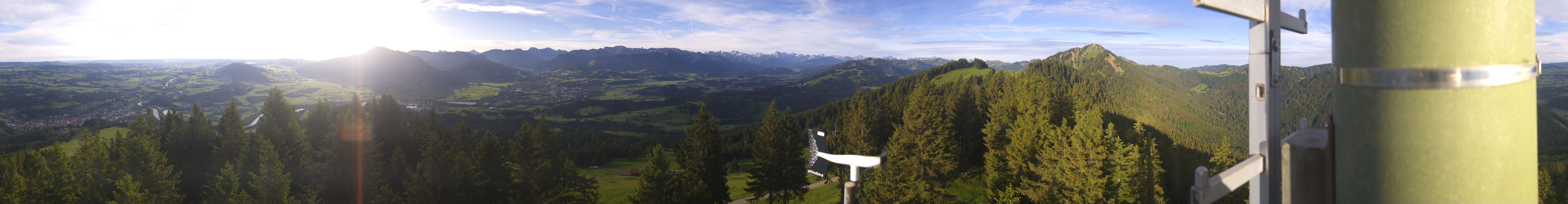 Archiv Foto Webcam Immenstadt: Panorama Bergstation Mittagbahn