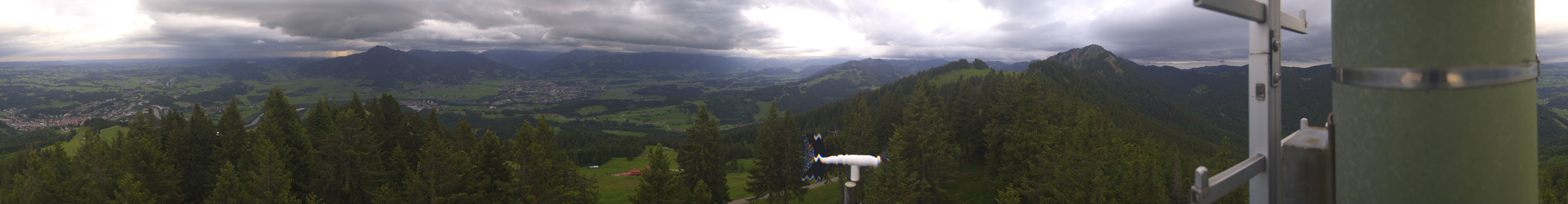 Archiv Foto Webcam Immenstadt: Panorama Bergstation Mittagbahn