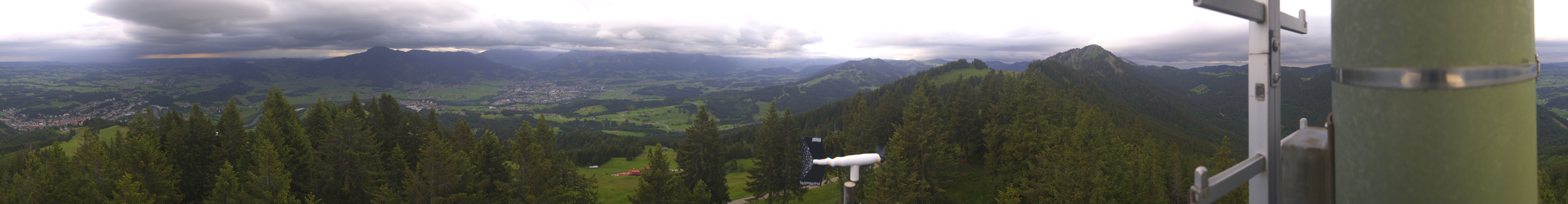 Archiv Foto Webcam Immenstadt: Panorama Bergstation Mittagbahn