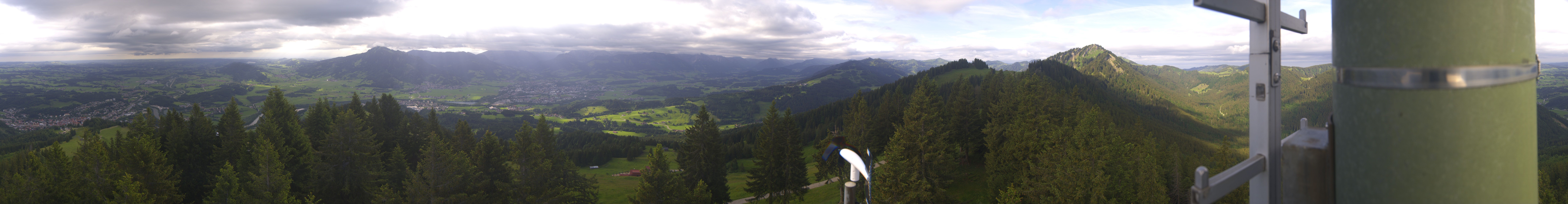 Archiv Foto Webcam Immenstadt: Panorama Bergstation Mittagbahn
