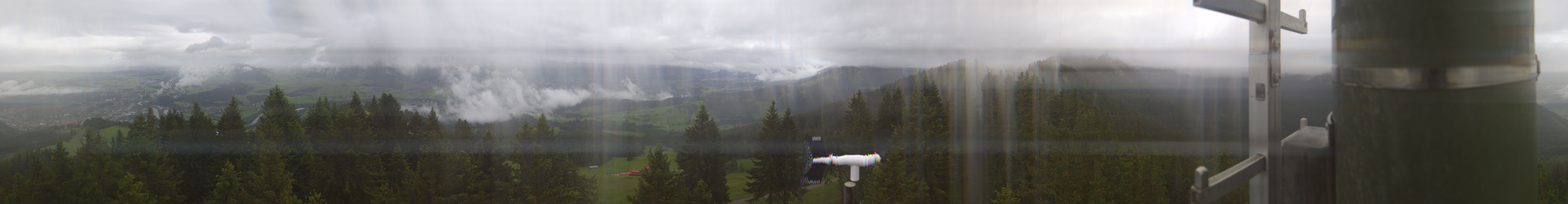 Archiv Foto Webcam Immenstadt: Panorama Bergstation Mittagbahn