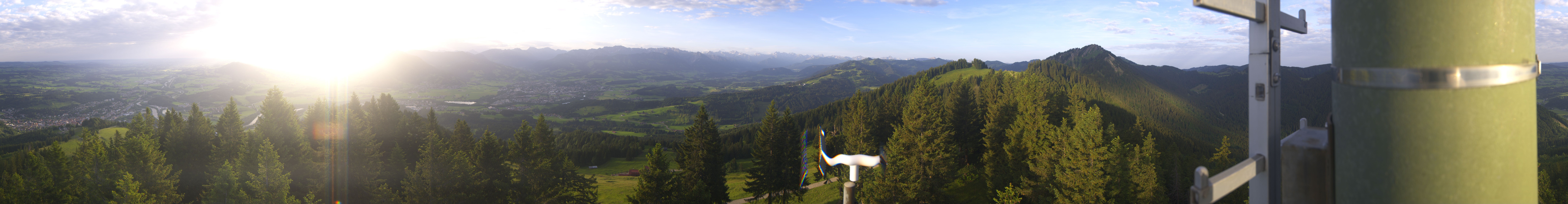 Archiv Foto Webcam Immenstadt: Panorama Bergstation Mittagbahn