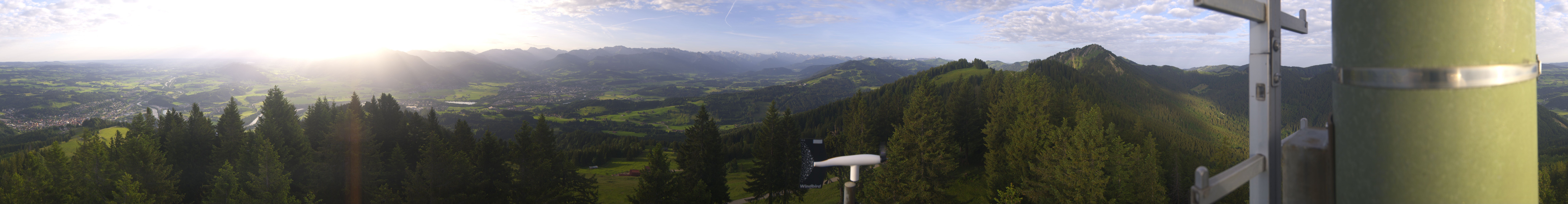 Archiv Foto Webcam Immenstadt: Panorama Bergstation Mittagbahn