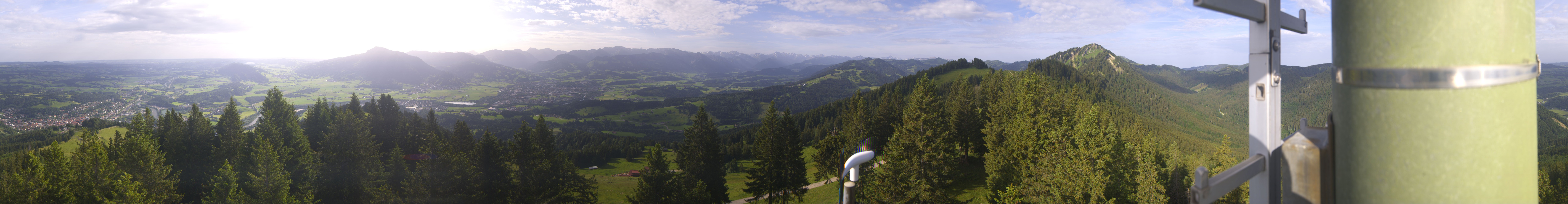 Archiv Foto Webcam Immenstadt: Panorama Bergstation Mittagbahn