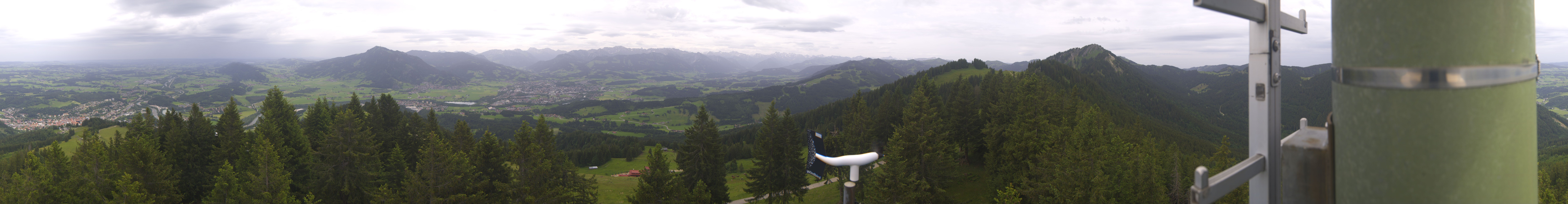 Archiv Foto Webcam Immenstadt: Panorama Bergstation Mittagbahn
