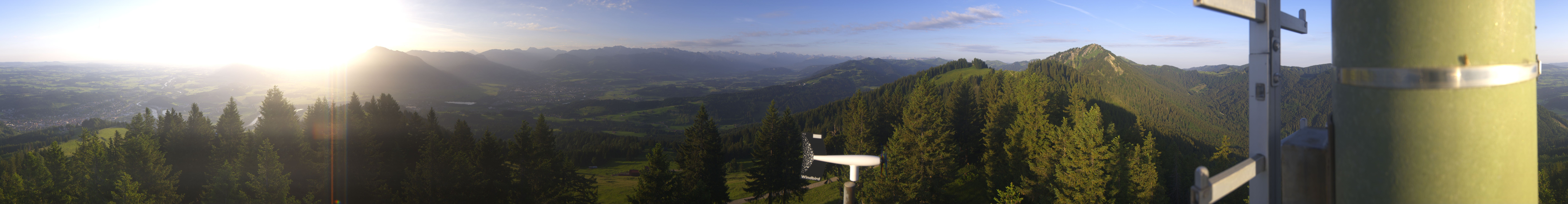 Archiv Foto Webcam Immenstadt: Panorama Bergstation Mittagbahn