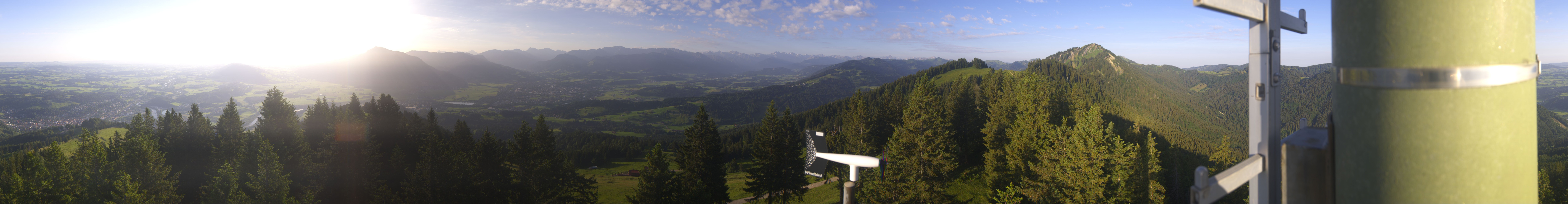 Archiv Foto Webcam Immenstadt: Panorama Bergstation Mittagbahn