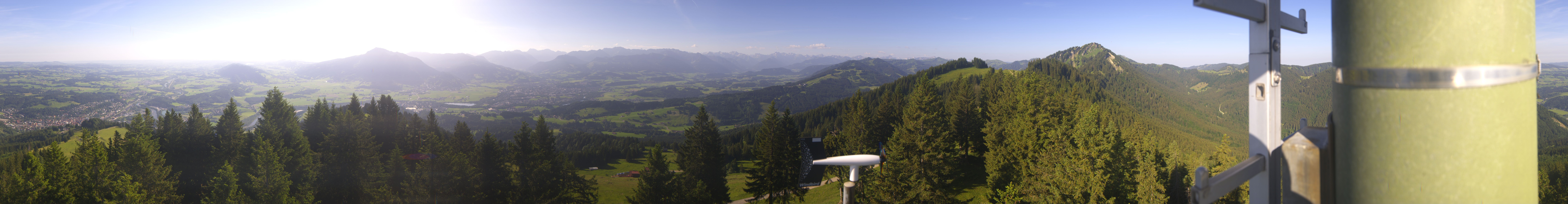 Archiv Foto Webcam Immenstadt: Panorama Bergstation Mittagbahn